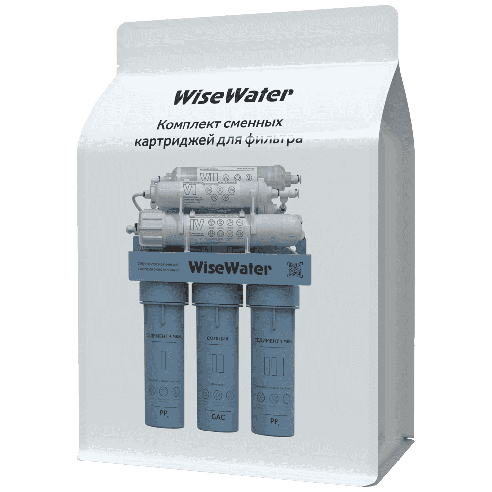 Сменные картриджи WiseWater Osmos BioEnergy 7 Membrane